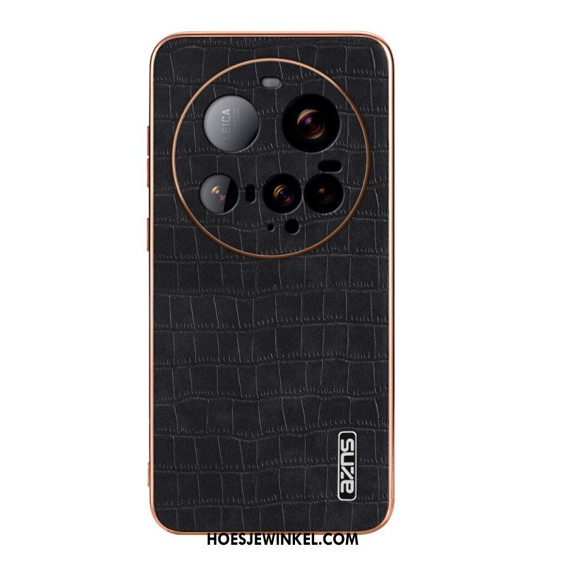 Cover Hoesje Xiaomi 15 Ultra Telefoonhoesje Krokodillentextuur Azns