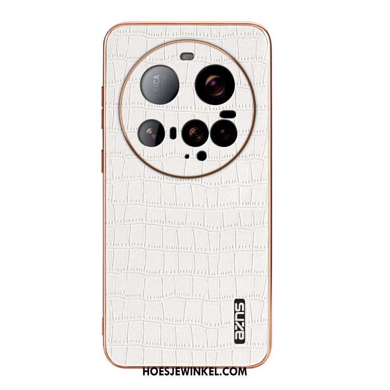 Cover Hoesje Xiaomi 15 Ultra Telefoonhoesje Krokodillentextuur Azns