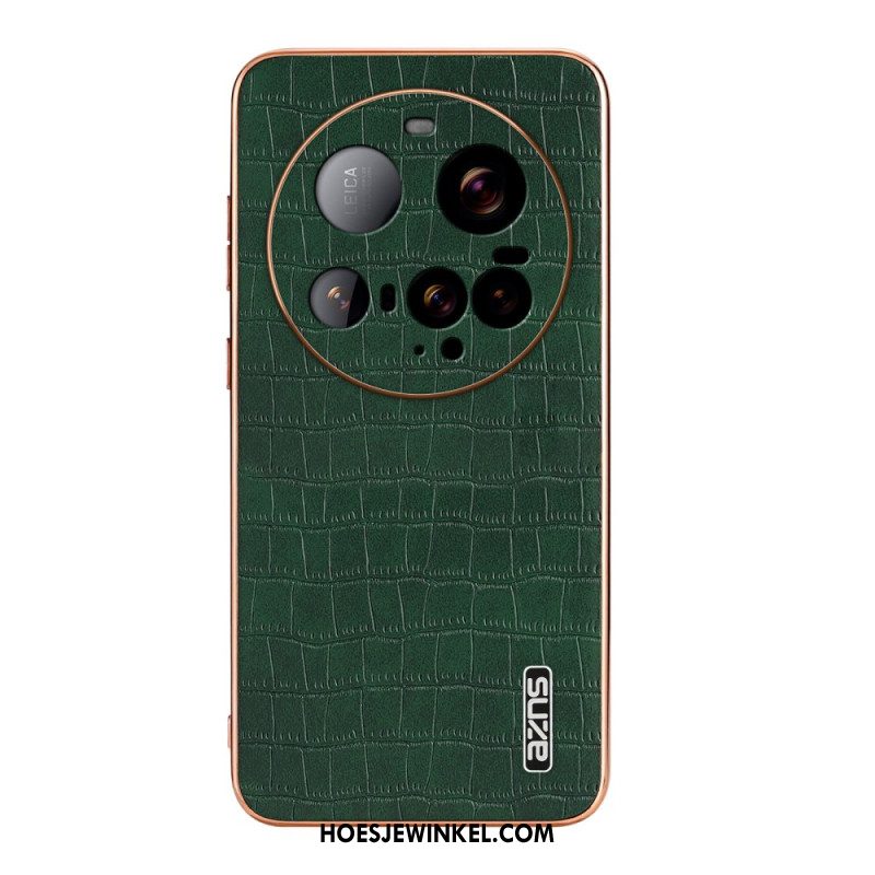 Cover Hoesje Xiaomi 15 Ultra Telefoonhoesje Krokodillentextuur Azns