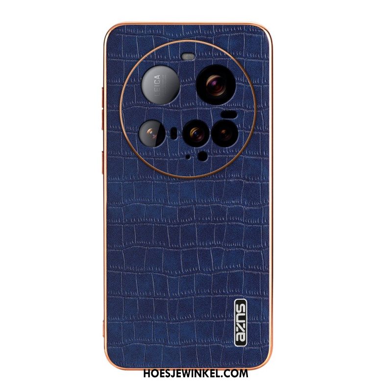 Cover Hoesje Xiaomi 15 Ultra Telefoonhoesje Krokodillentextuur Azns