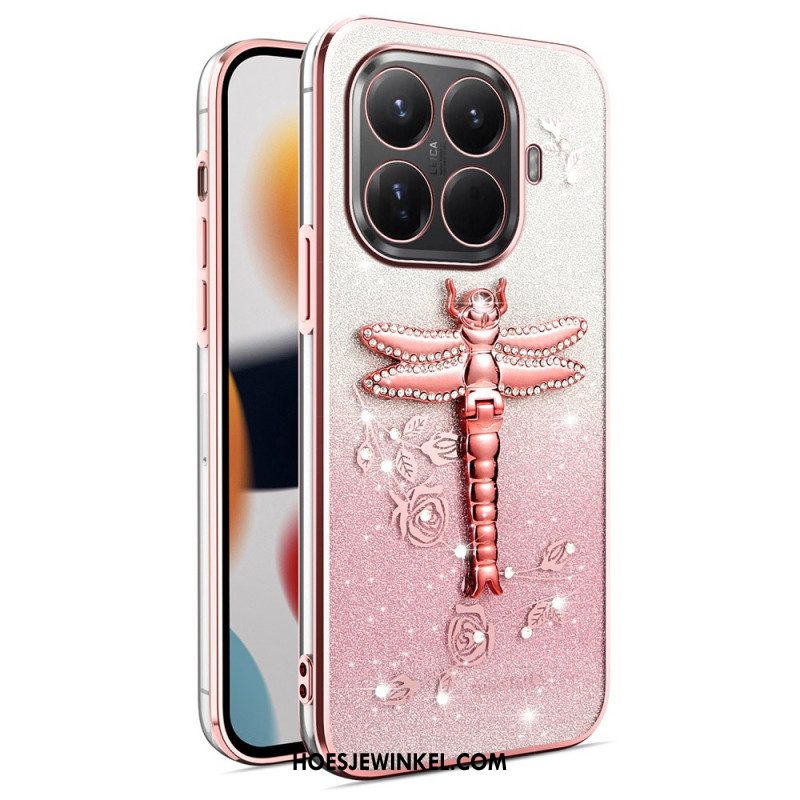 Cover Hoesje Xiaomi 15t Pro Telefoonhoesje Kadem Libellensteun