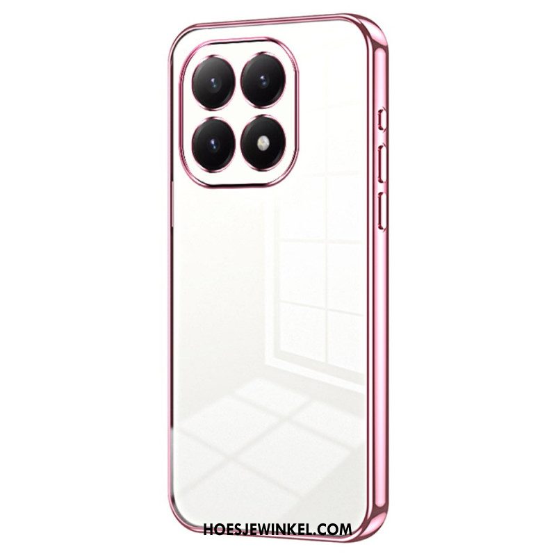Cover Hoesje Xiaomi 15t Telefoonhoesje Gegalvaniseerd Frame