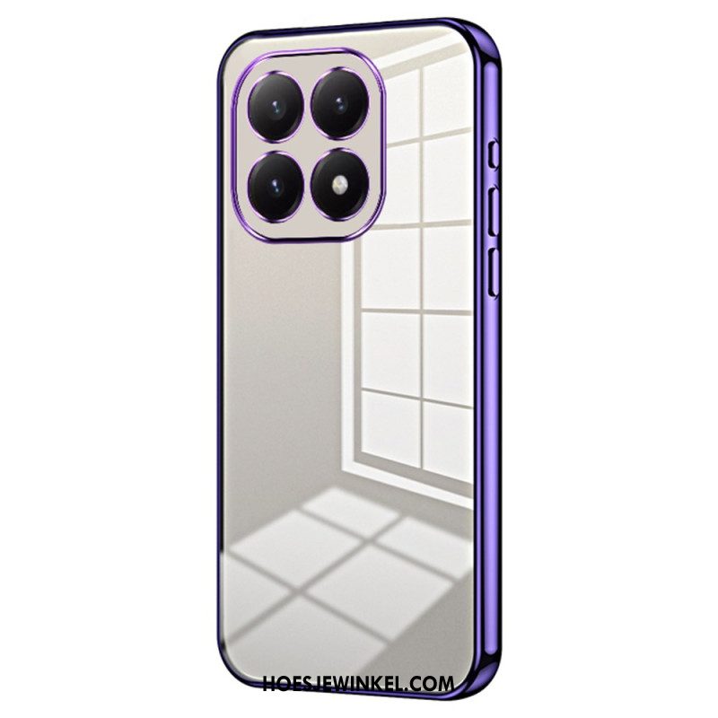 Cover Hoesje Xiaomi 15t Telefoonhoesje Gegalvaniseerd Frame