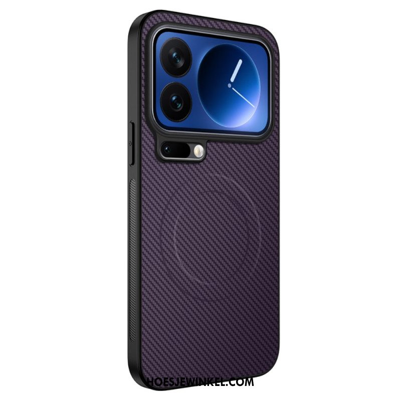 Cover Hoesje Xiaomi 17 Pro Max Telefoonhoesje Magsafe-koolstofvezel