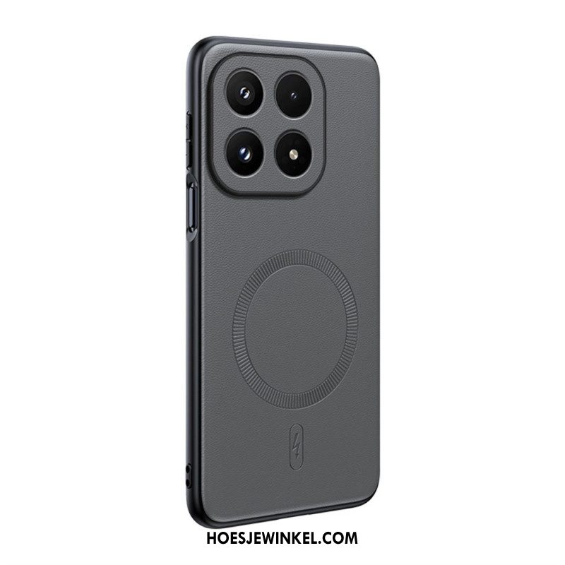 Cover Hoesje Xiaomi 17 Telefoonhoesje Magsafe Lederlook