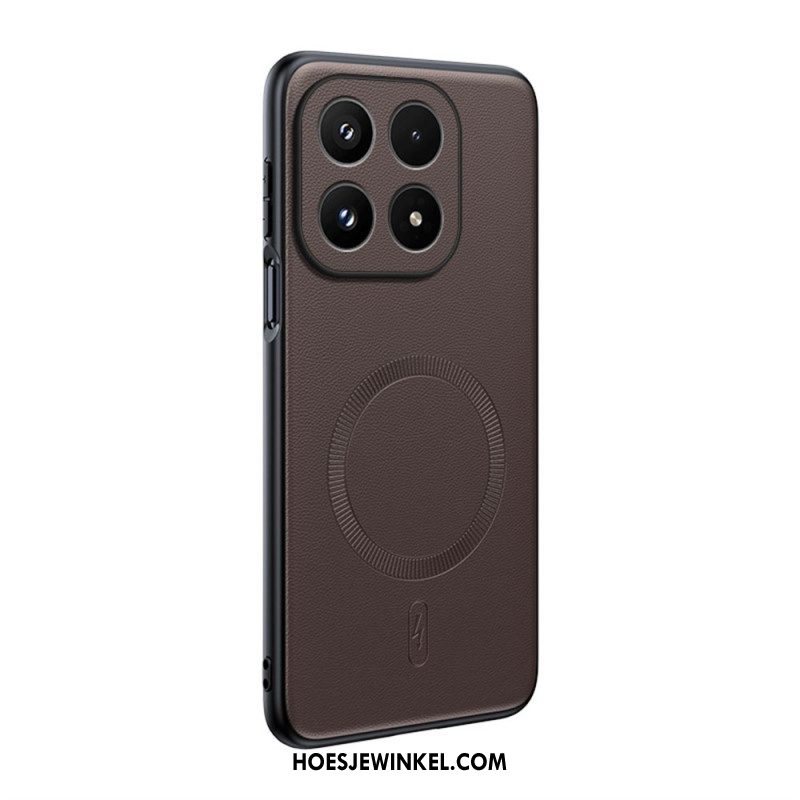 Cover Hoesje Xiaomi 17 Telefoonhoesje Magsafe Lederlook