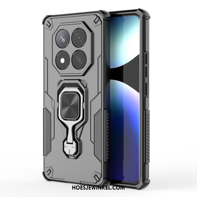 Cover Hoesje Xiaomi Redmi Note 14 Pro 4g Telefoonhoesje Ultra Duurzaam Met Draaibare Standaard