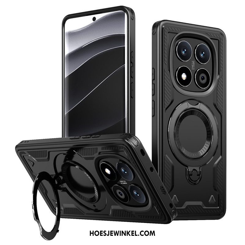 Cover Hoesje Xiaomi Redmi Note 14 Pro 5g Telefoonhoesje Draaibare Standaard En Magsafe-compatibiliteit