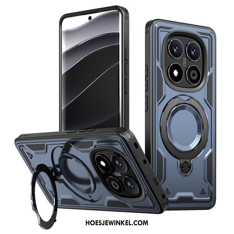 Cover Hoesje Xiaomi Redmi Note 14 Pro 5g Telefoonhoesje Draaibare Standaard En Magsafe-compatibiliteit
