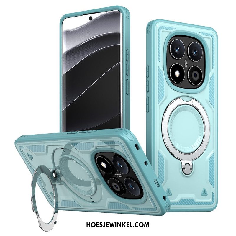 Cover Hoesje Xiaomi Redmi Note 14 Pro 5g Telefoonhoesje Draaibare Standaard En Magsafe-compatibiliteit