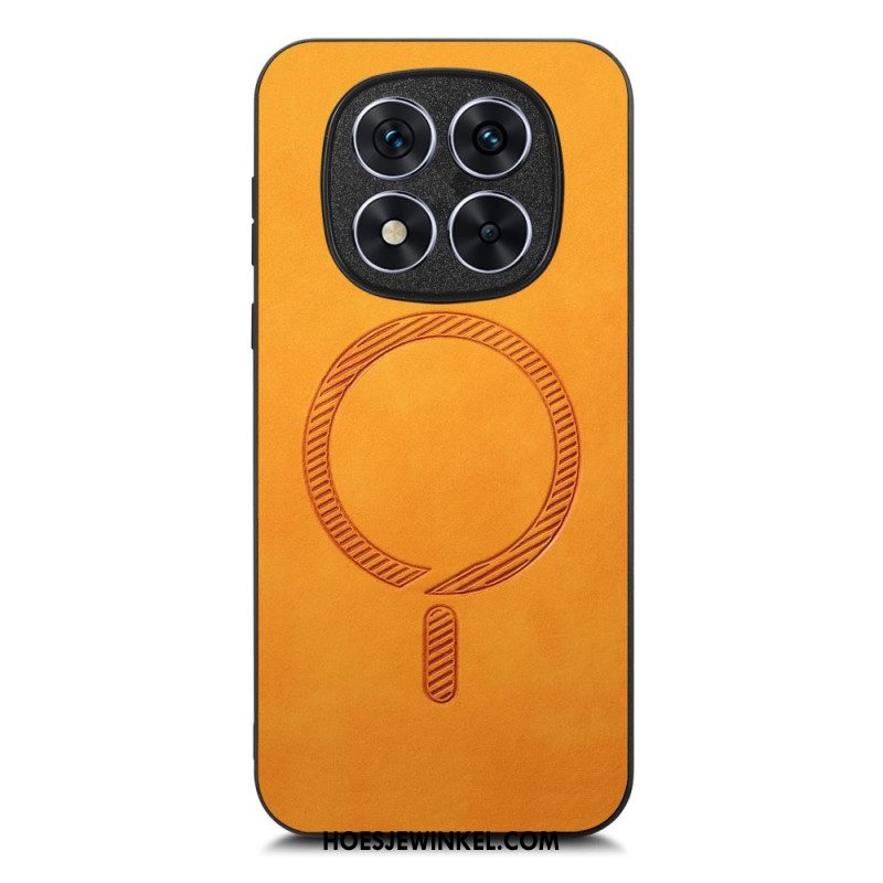 Cover Hoesje Xiaomi Redmi Note 14 Pro Plus 5g Telefoonhoesje Magsafe-compatibel Met Lederlook