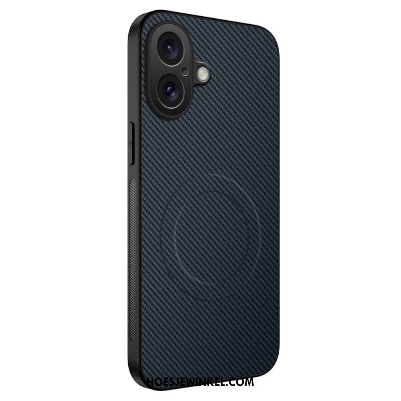 Cover Hoesje iPhone 17 Telefoonhoesje Magsafe-compatibel Koolstofvezel