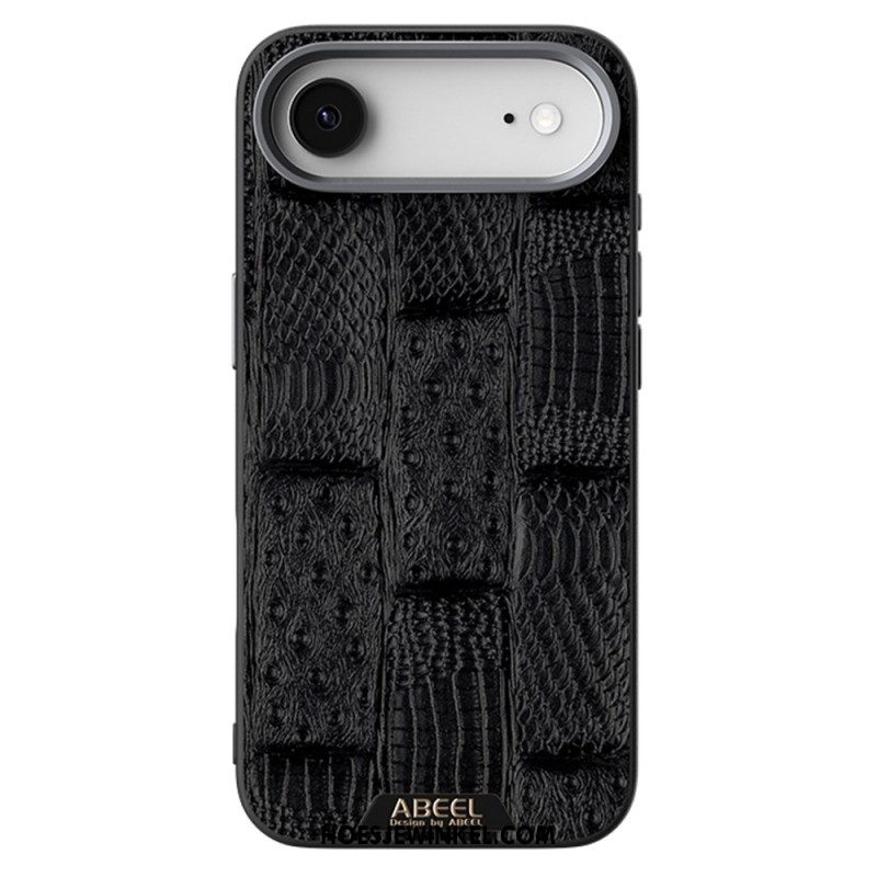 Cover Hoesje iPhone Air Telefoonhoesje Abeel Met Textuur Magsafe-compatibel