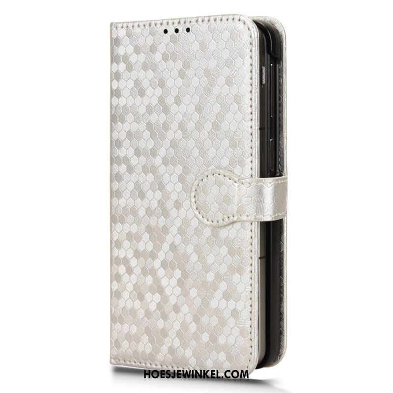 Cover Voor Oppo Find N3 Met Krasbestendige Markering En Portemonnee