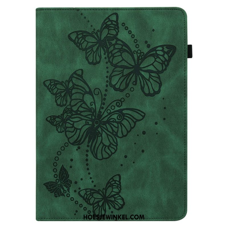 Cover Voor Samsung Galaxy Tab S9 Vlinderpatroon