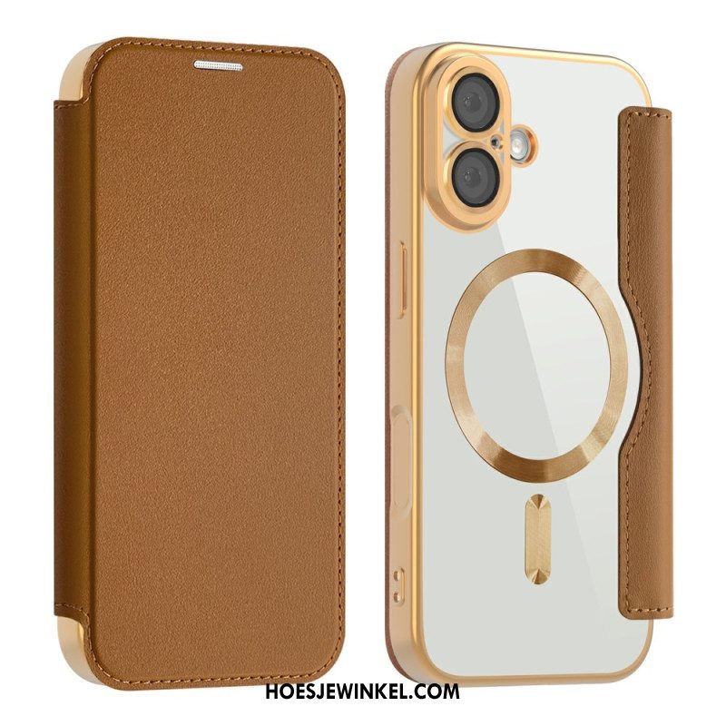 Cover Voor iPhone 17 Magsafe-compatibel Met Rfid-kaarthouder