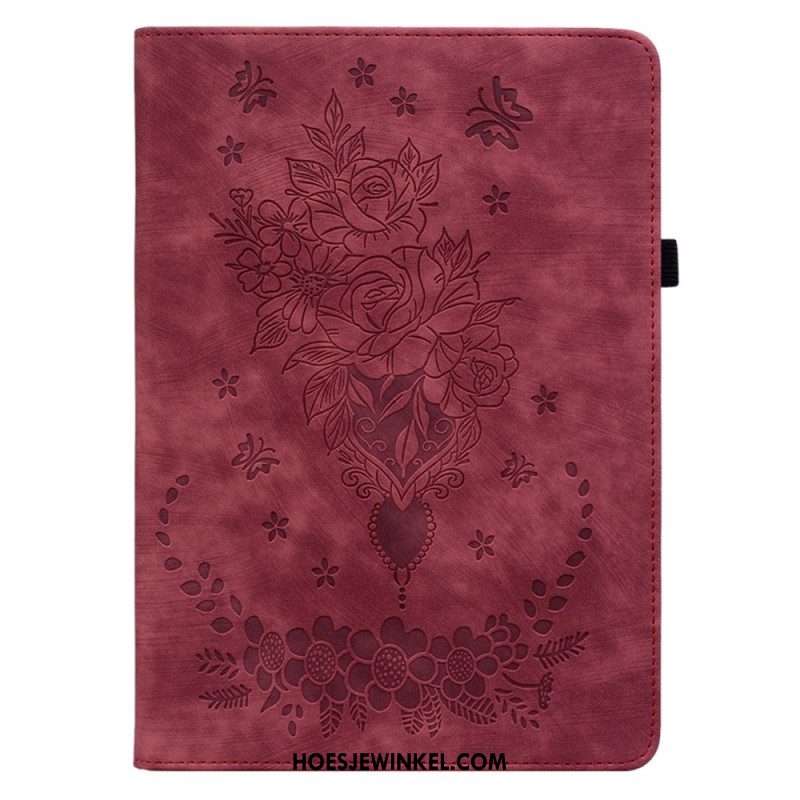 Cover Xiaomi Pad 6 Roze Leerlook
