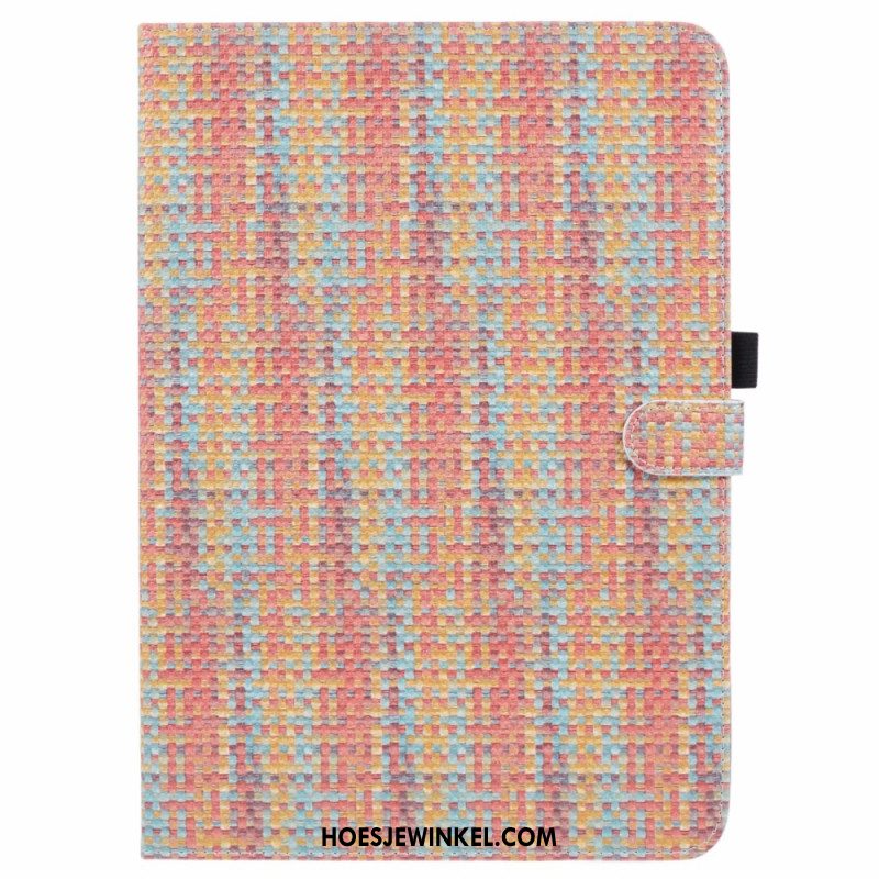 Cover Xiaomi Pad 6s Pro Geweven Patroon Bescherming Hoesje