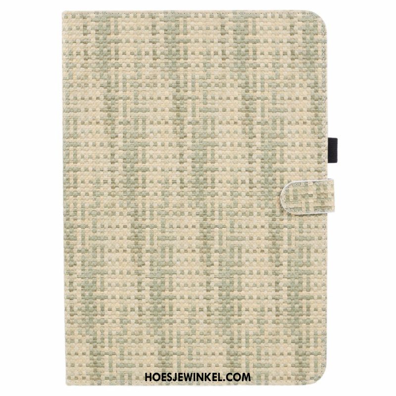 Cover Xiaomi Pad 6s Pro Geweven Patroon Bescherming Hoesje