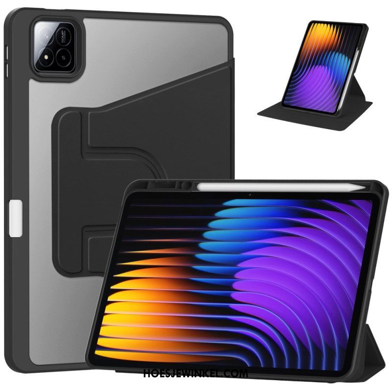 Cover Xiaomi Pad 7 / 7 Pro Lederlook Met Draaibare Standaard Bescherming Hoesje