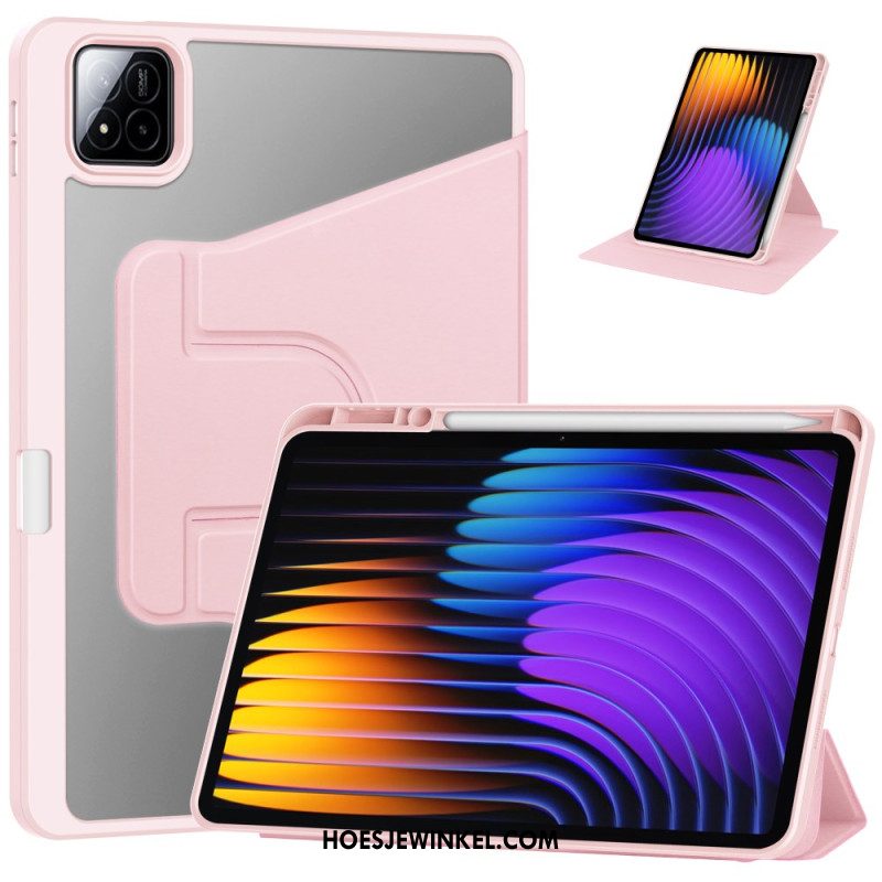 Cover Xiaomi Pad 7 / 7 Pro Lederlook Met Draaibare Standaard Bescherming Hoesje