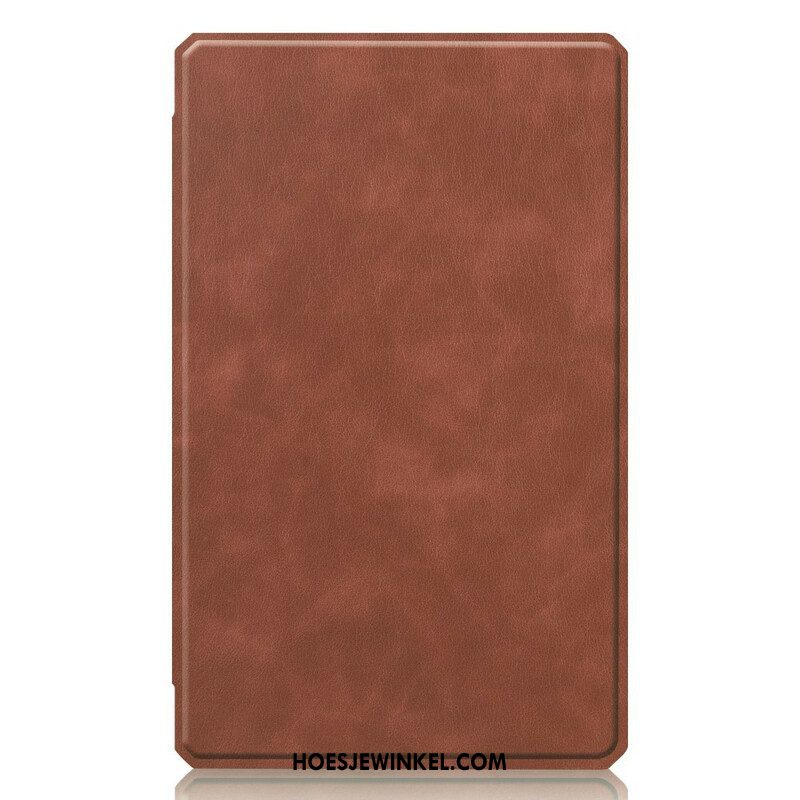 Cover voor Samsung Galaxy Tab A7 Lite Vintage Lederen Stijl