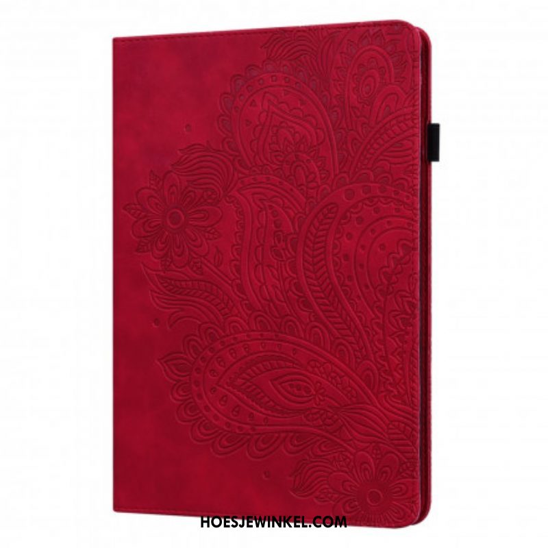 Cover voor Samsung Galaxy Tab S8 / Tab S7 Bloemenprint