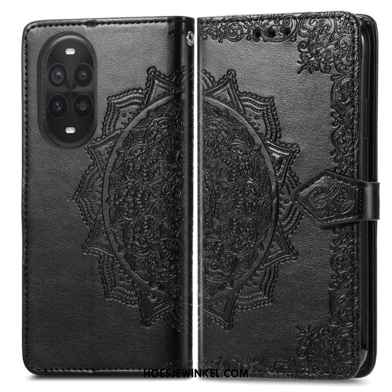 Flip Case Leren Huawei Nova 13 Pro Barok Mandala
