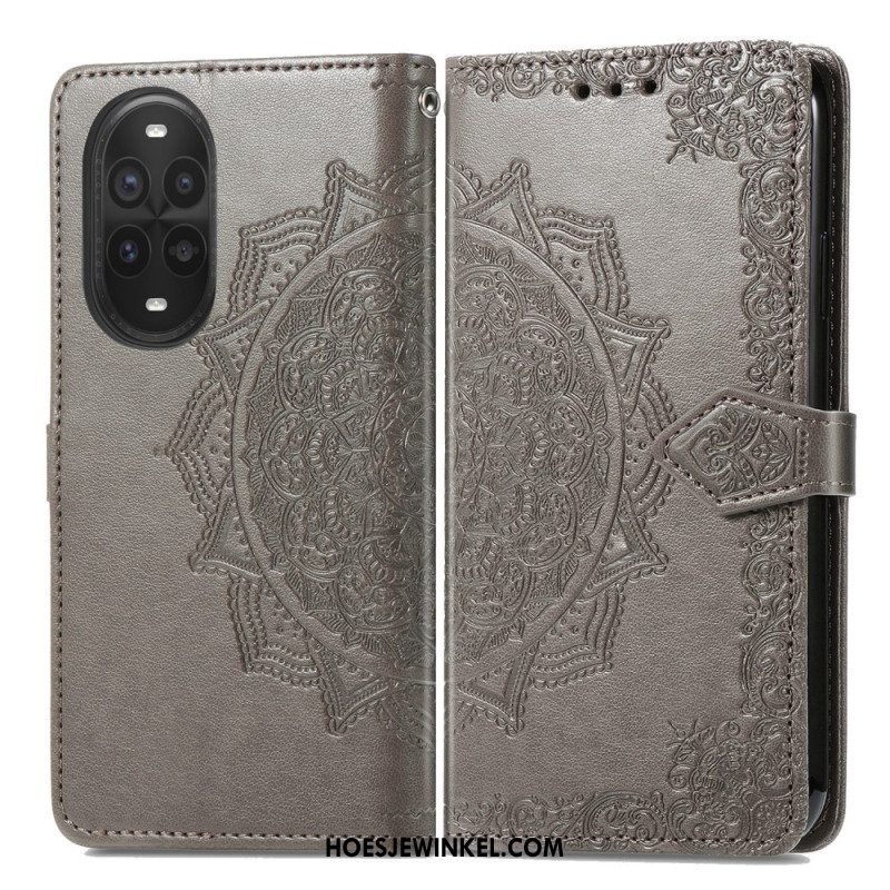 Flip Case Leren Huawei Nova 13 Pro Barok Mandala