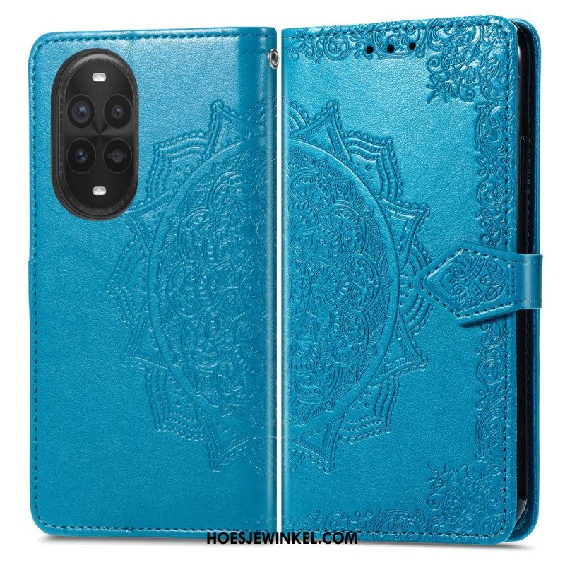 Flip Case Leren Huawei Nova 13 Pro Barok Mandala