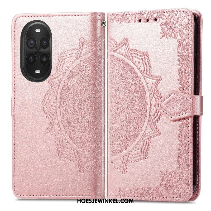 Flip Case Leren Huawei Nova 13 Pro Barok Mandala