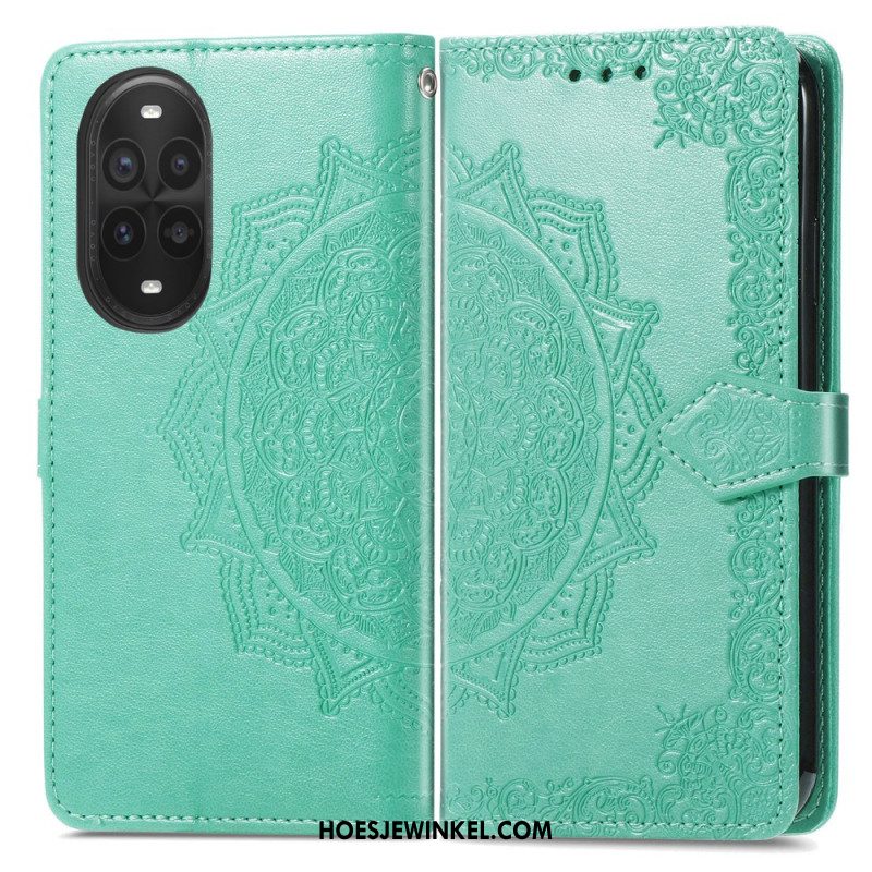 Flip Case Leren Huawei Nova 13 Pro Barok Mandala