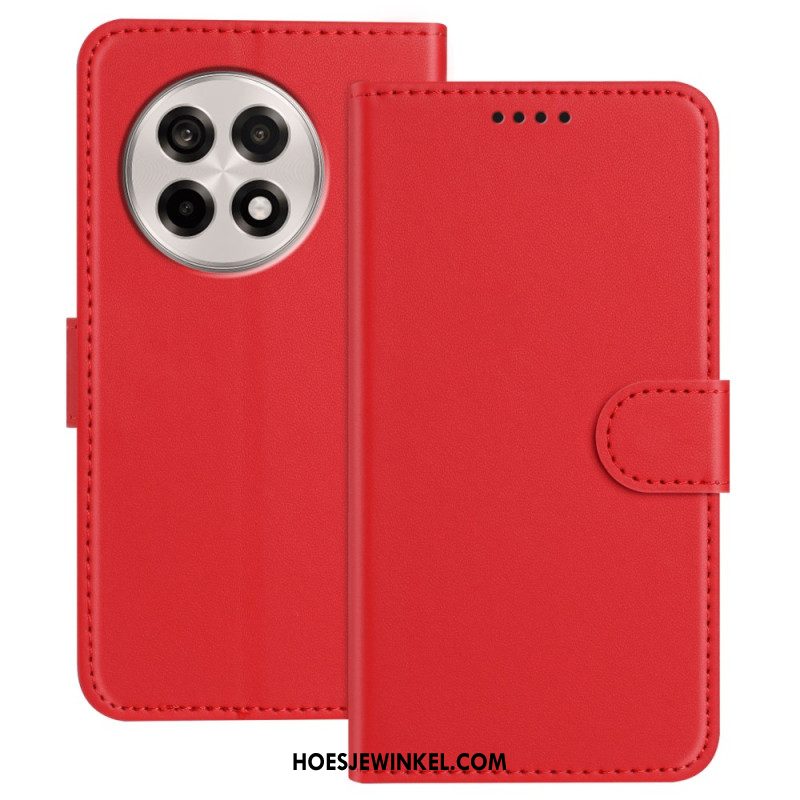 Flip Case Leren Oneplus 13r Essential