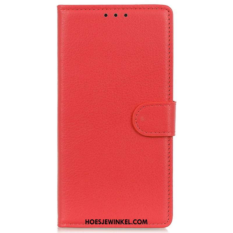 Flip Case Leren Oneplus 13r Klassiek