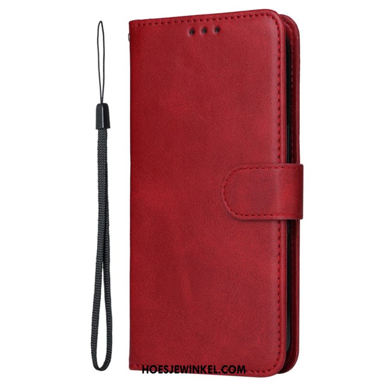 Flip Case Leren Oppo Find X8 Pro Kunstleren Band