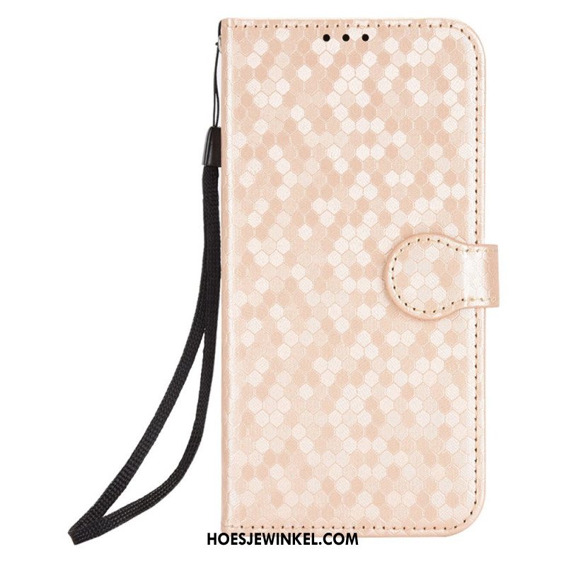 Flip Case Leren Oppo Reno 14f 5g Glanzend