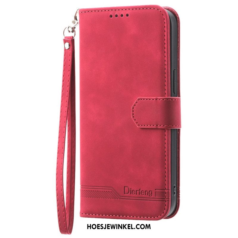 Flip Case Leren Samsung Galaxy S25 5g Edge Dierfeng
