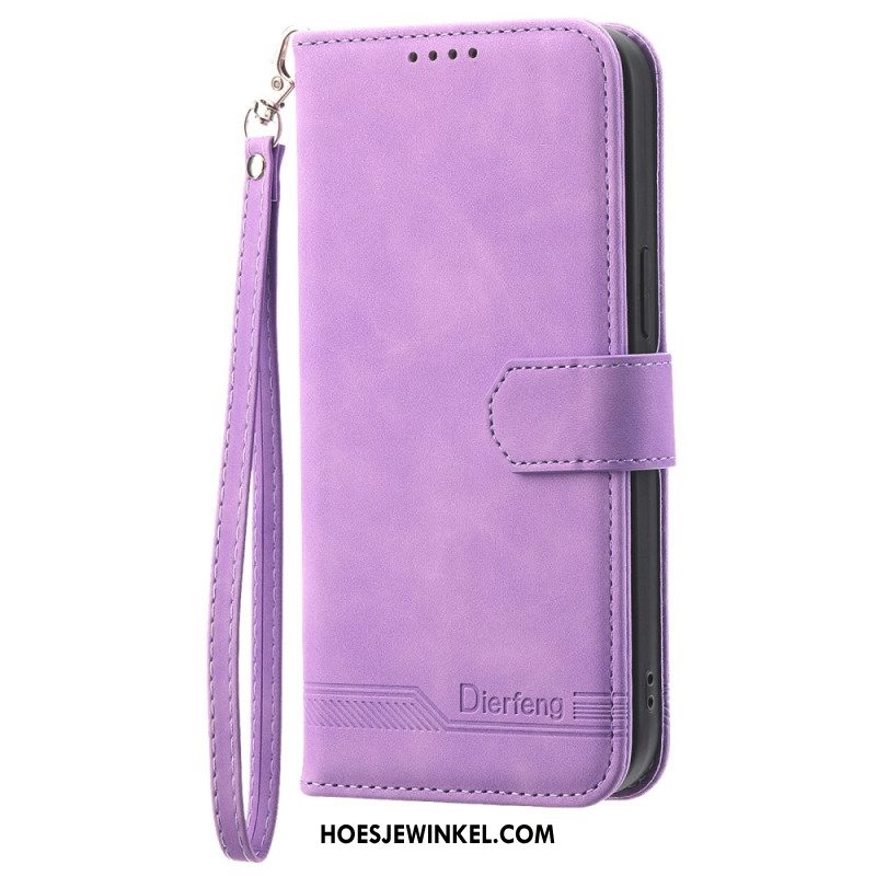 Flip Case Leren Samsung Galaxy S25 5g Edge Dierfeng