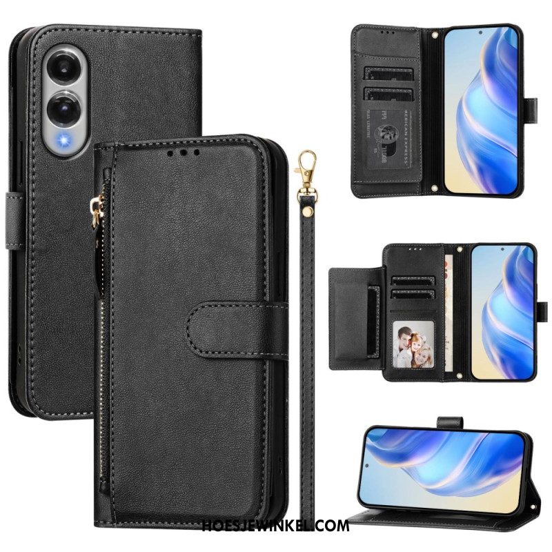 Flip Case Leren Samsung Galaxy S25 5g Edge Portemonnee