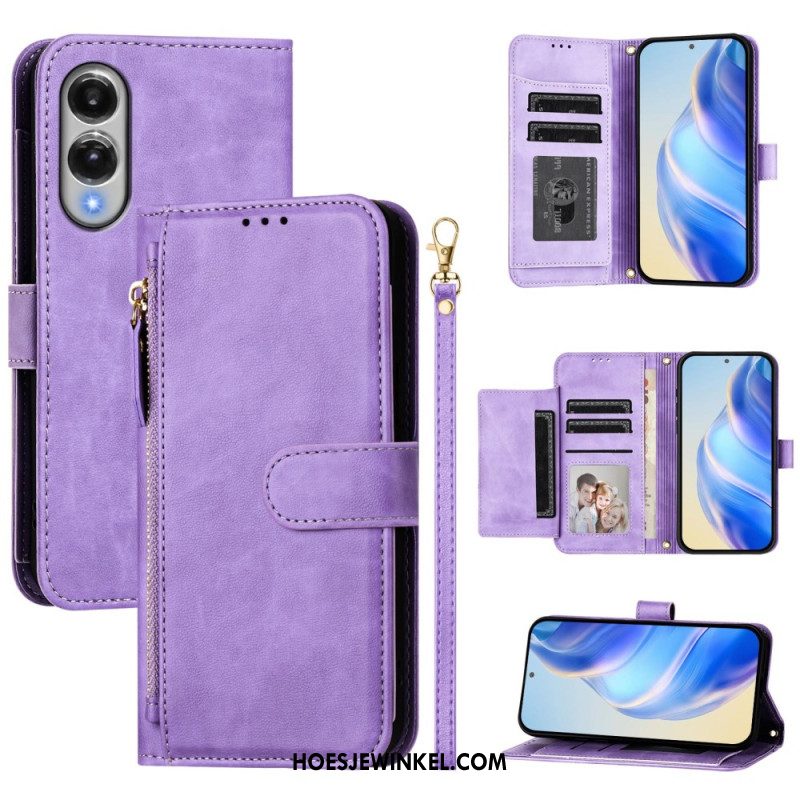 Flip Case Leren Samsung Galaxy S25 5g Edge Portemonnee