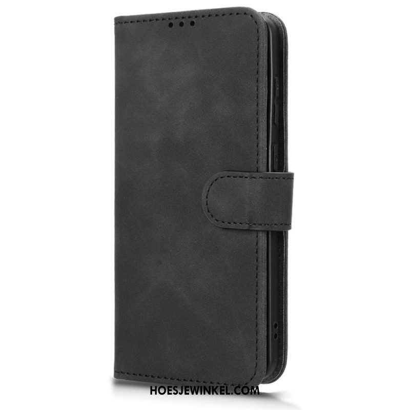 Flip Case Leren Samsung Galaxy S25 5g Edge Suède-effect