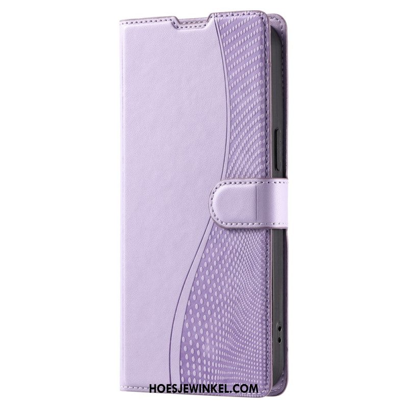 Flip Case Leren Samsung Galaxy S25 5g Polkadotprint