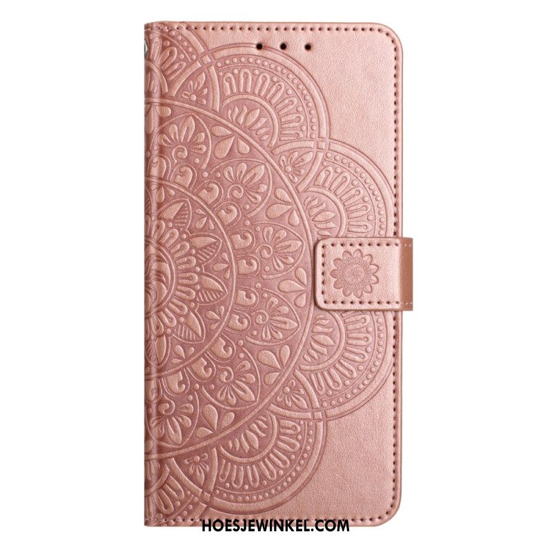 Flip Case Leren Samsung Galaxy S25 Fe Mandala-print