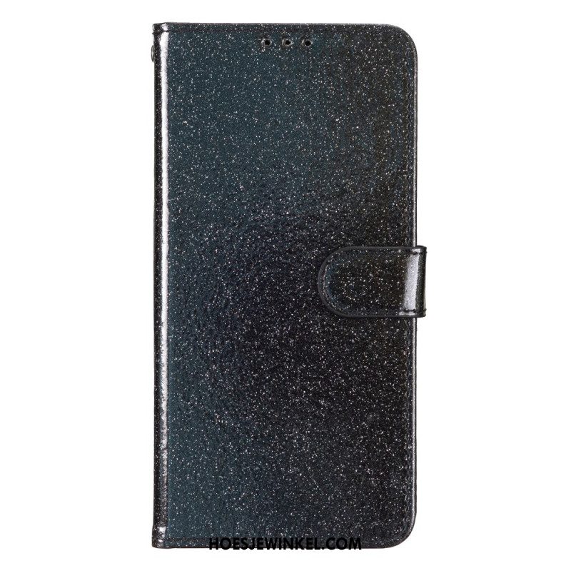 Flip Case Leren Samsung Galaxy S25 Fe Pailletten