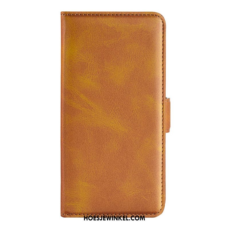 Flip Case Leren Samsung Galaxy S25 Ultra 5g Dubbele Sluiting