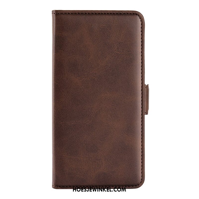 Flip Case Leren Samsung Galaxy S25 Ultra 5g Dubbele Sluiting