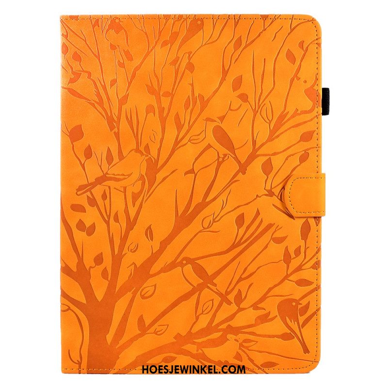 Flip Case Leren Samsung Galaxy Tab S11 Suède Takeffect