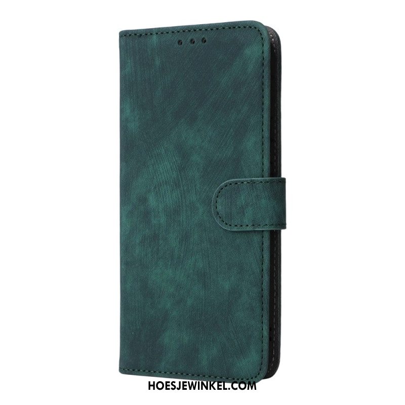 Flip Case Leren Sony Xperia 1 Vii Rfid-bescherming En Bandje