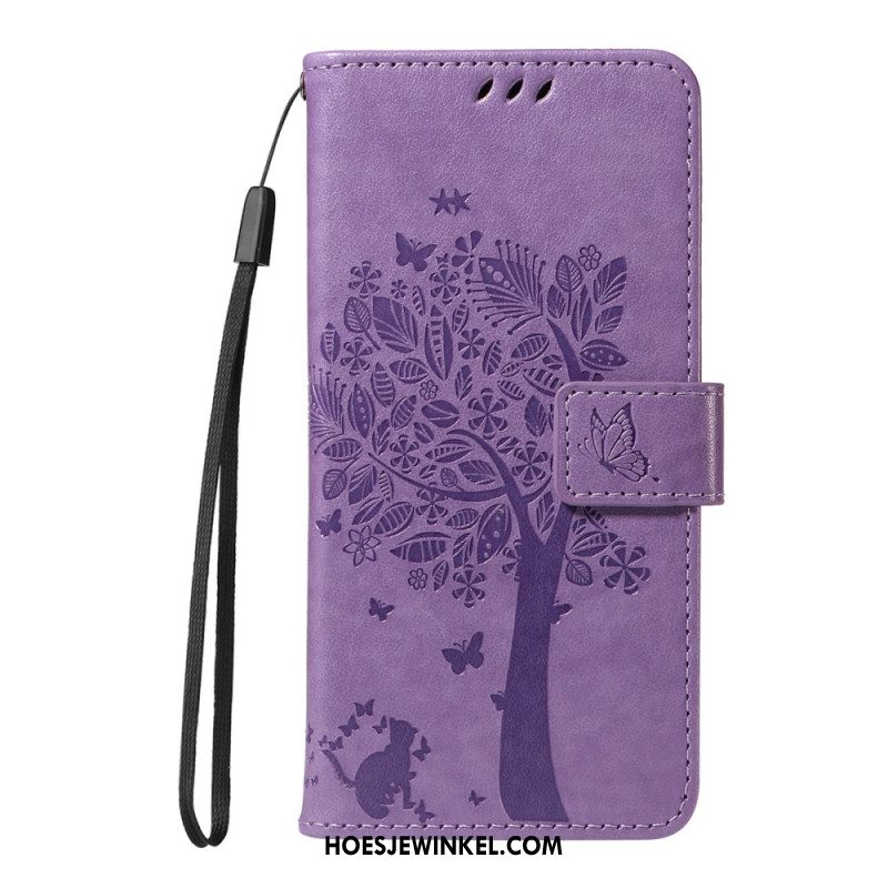 Flip Case Leren Xiaomi 15t Kat En Boom