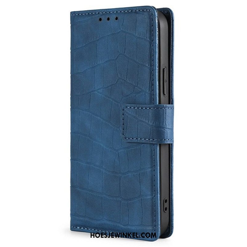 Flip Case Leren Xiaomi 17 Krokodillenleerstructuur